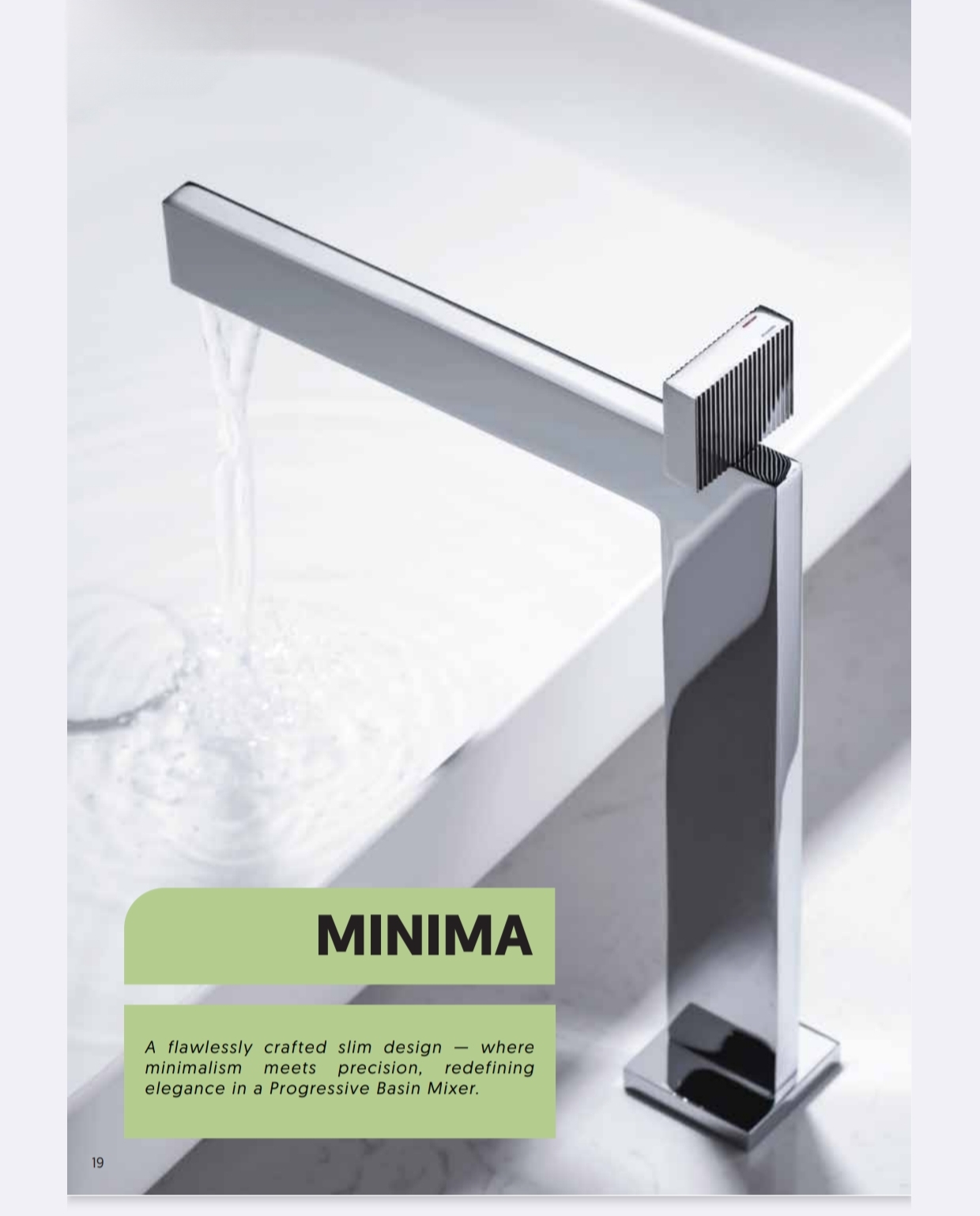 Minima Basin Mixer Chrome