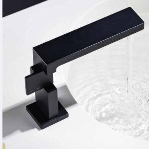 Imperia Basin Mixer Black Matt