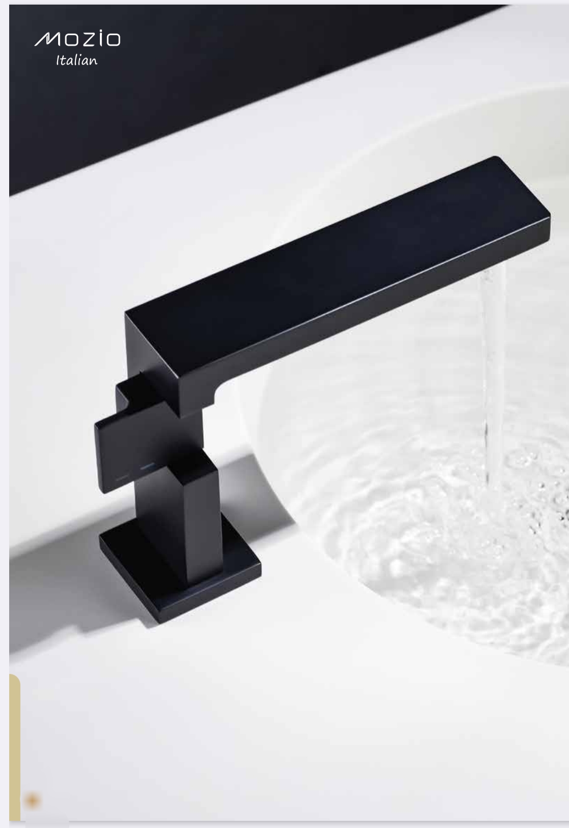 Imperia Basin Mixer Black Matt