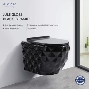Mozio Jule Gloss Black Pyramid