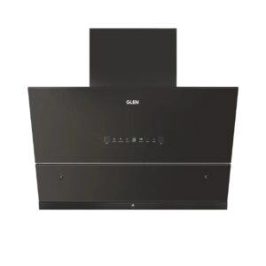 Glen Auto Clean Glass Chimney Filter-less with Heat Sensor, BLDC Motor 1600 m³/h - 60/75/90cm (CH 6065 HSR BLDC BL AC)